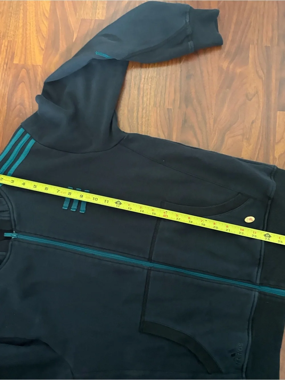Y2K 2000s Liverpool FC Adidas Sample 1/1 Black Zip Up Hoodie Teamgeist Football